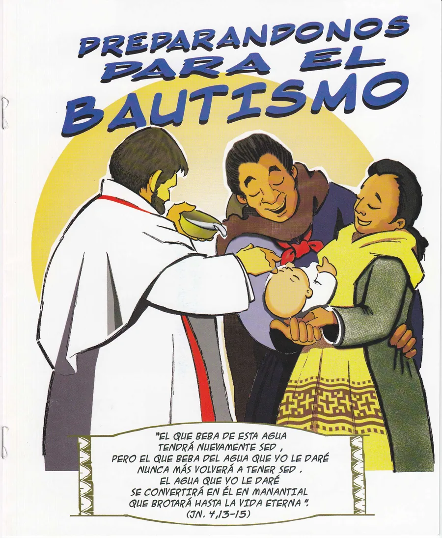 Portada de Preparándonos para el bautismo