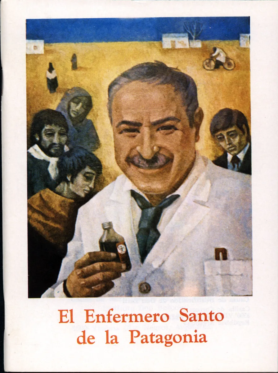 Portada de El enfermero santo de la Patagonia