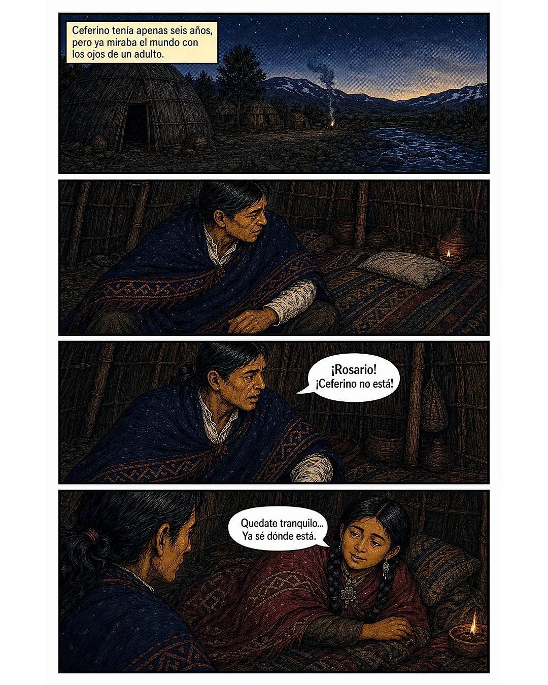 Antes que saliera el sol, página 2