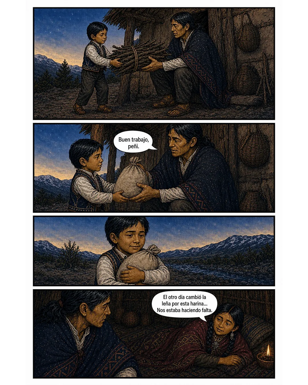 Antes que saliera el sol, página 4