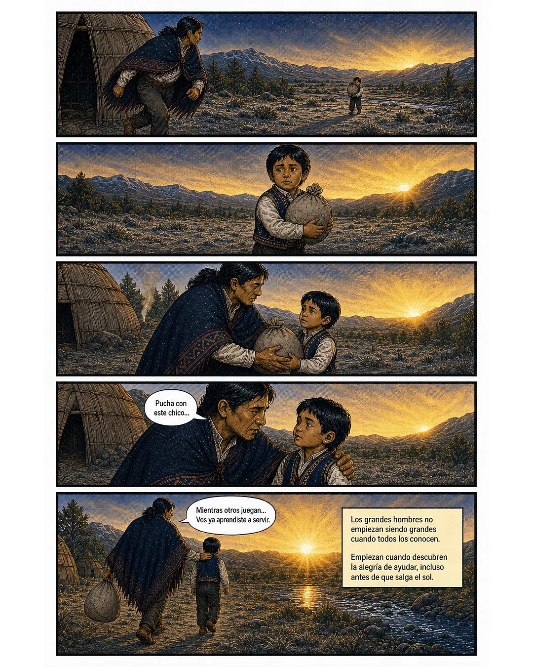 Antes que saliera el sol, página 5