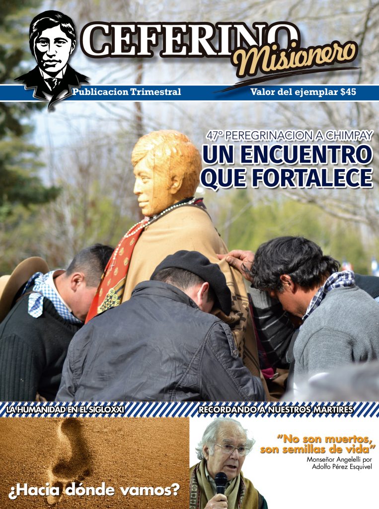 Portada de Ceferino Misionero dedicada a la peregrinación a Chimpay