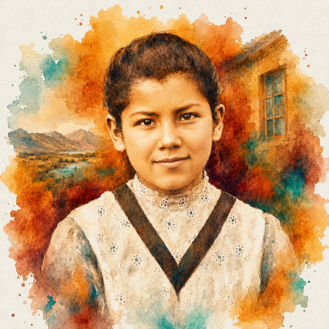 Retrato de Laura Vicuña